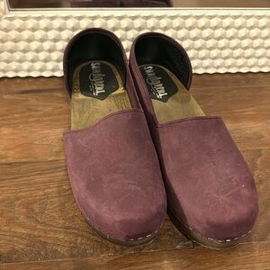 Sandgrens Clogs Purple. Worn around the house and in public once.